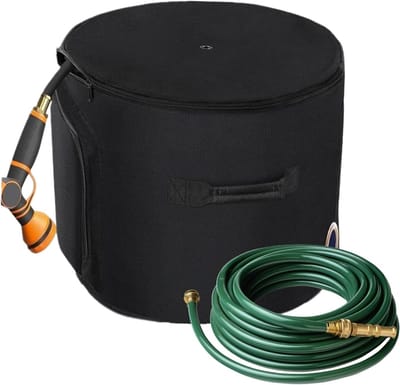 Slang Opbergtas - Tuinslang Houder - Buiten Tuinieren - Ruim 45 Meter - 45.7x33cm