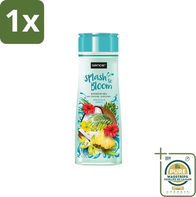 1 x Sence - Tropical Joy & Coconut - Douchegel - Exotisch - 300 ml- Douchegel - Kokos - Tropisch Fruit - Exotische Geur - Huidverzorging