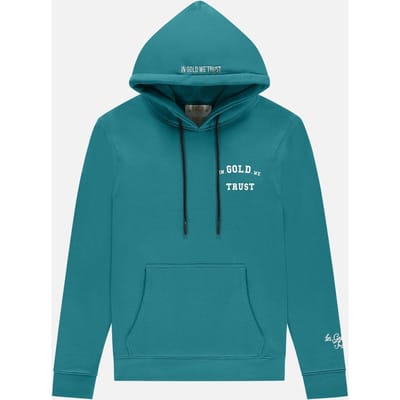 In Gold We Trust The Notorious Turquoise Maat: XXL | Hoodies Outlet | Unisex | Blauw