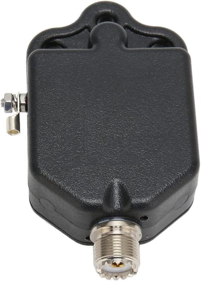 Eindgevoede Antenne - Radio Antenne - Signaal Ontvangst - 1:64 Balun Ingebouwd - 1-30 MHz - Zwart