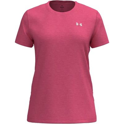 Under Armour Tech Short SleeveC- Twist Dames Sportshirt - Roze