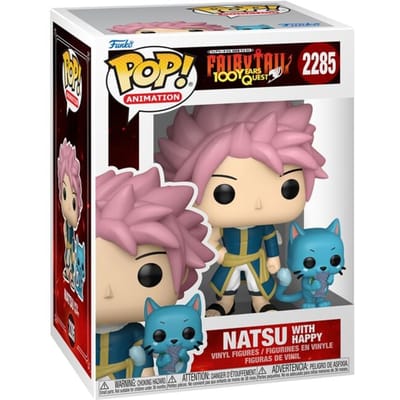 Fairy Tail Natsu & Happy vinylfiguur 2285 Unisex Funko Pop! - Neutraal - Standard