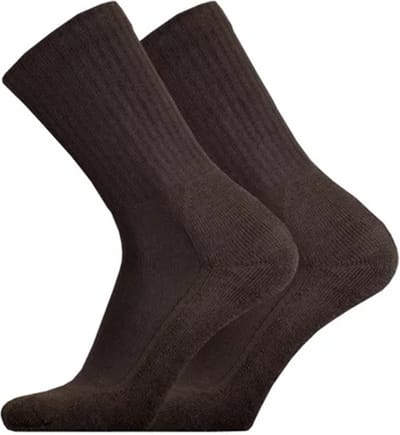 UphillSport - 2-Pack - Wandelsokken Unisex - Verdikte Cushion Zool - Heren / Dames - zwart - 35-38 - 9141