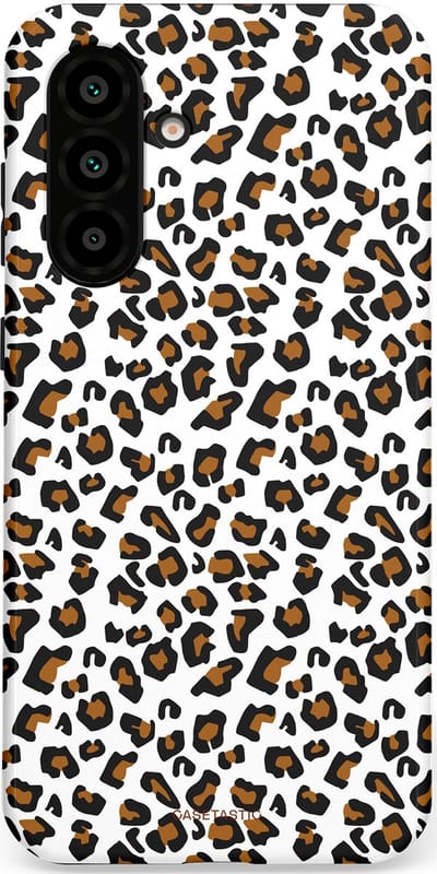 Casetastic Hoesje Geschikt voor Samsung A56 / A36 - Stijlvolle Beschermende Duo-layer Case - Panter abstractie