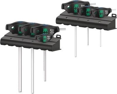 7-delig Schroevendraaierset Kruisgreep met Hex-Plus Bits en Houderfunctie