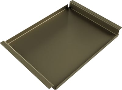 Steellish Dienblad Rechthoek - Tray - Aluminium - Brons Goud - 62×44×5
