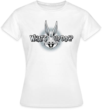 Looney Tunes Bugs Bunny What's Up Doc T-Shirt Dames