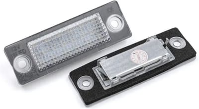 TLVX LED kenteken unit geschikt voor Volkswagen Golf Plus, Passat 3BG B5 / 3C B6 Variant, Caddy, Touran, Transporter T5 / T6 (set, 2 stuks)