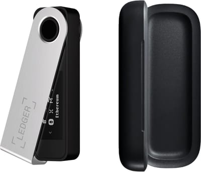 Ledger Nano S Plus + Case - Hardware Walllet Bundel - Originele Ledger Case