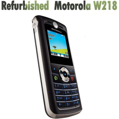 Gereviseerde originele Motorola W218 1,6 inch GSM 900 / 1800 mobiele telefoon Simple set
