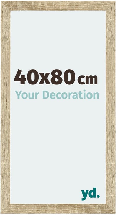 Your Decoration - Fotolijst 40x80 cm - MDF - Sonoma Eiken - Mura