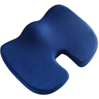 Ergonomisch Kussen van Memorykatoen voor Kantoor Aambeienkussen Stoelkussen Zitkussen voor Langdurig Zitten Studenten