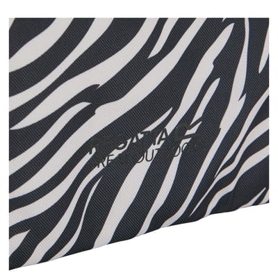 Regatta Boulder Zebraprint boodschappentas (Zwart/Wit)