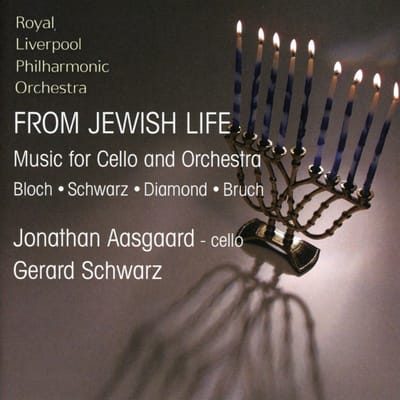 Jonathan Aasgaard, Royal Liverpool Philharmonic Orchestra, Gerard Schwarz - Bloch: From Jewish Life. Music For Cello And Orchestra (CD)