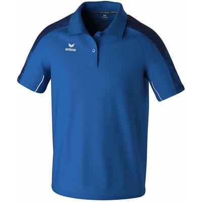 Erima Evo Star Polo Heren - Royal / Marine | Maat: S