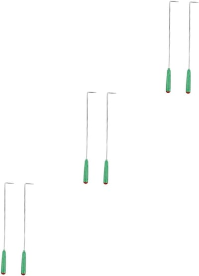 Open Haard Pook - Vuurplaats Gereedschap - Vuur Maken - Verlengd Ontwerp - 43 cm - Zwart