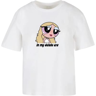 Dames-T-shirt Miss Tee Staying Delulu