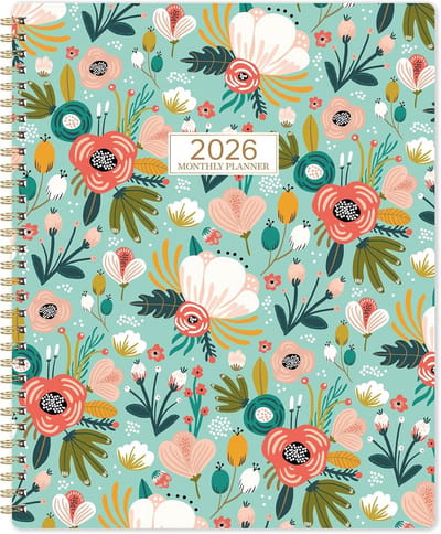 Grote Maandplanner 2025 met Tabbladen en Binnenzak