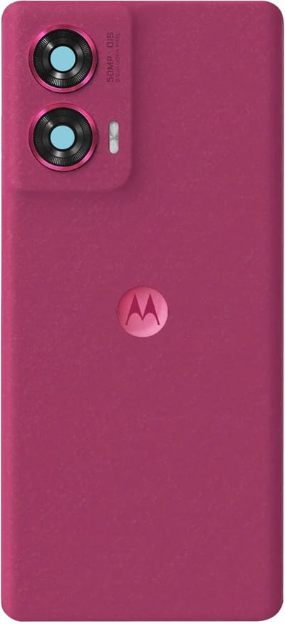 Motorola, Achterruit voor Motorola Edge 50 Fusion Original Service Pack, Fuchsia