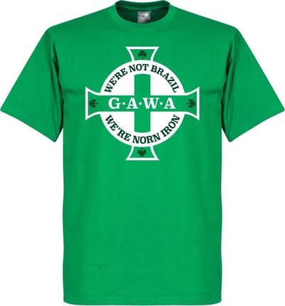 Noord Ierland Iron T-Shirt - L