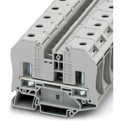 Phoenix Contact 3049042 Boutaansluitklem 20.3 mm Boutaansluiting Grijs 25 stuk(s)