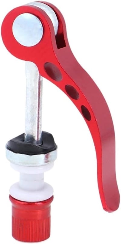Fietszadelpenklem - Snelsluiting - Zithoogte Aanpassen - Eenvoudige Bediening - 12.5 cm - Veelkleurig