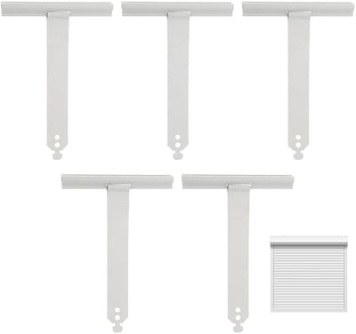 Rolluiken Ophangveren - Reserveonderdelen Set - Rolluiken Bevestigen - Duurzaam Roestvrij Staal - 5 Stuks - Zilver