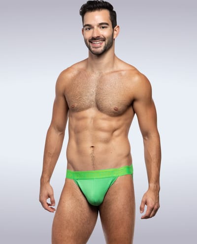 Garçon Jockstrap Green - MAAT S - Heren Ondergoed - Jockstrap voor Man - Mannen Jock