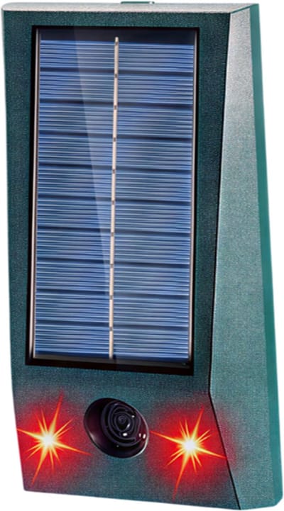 Zonne-energie Ultrasone Dierenverjager met Rode LED – Dierenafschrikker tegen Katten, Muizen & Insecten – IP66 Waterdicht voor Binnen en Buiten
