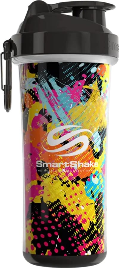 SmartShake Double Wall - Shakebeker / Eiwitshaker - 750ml Graffiti