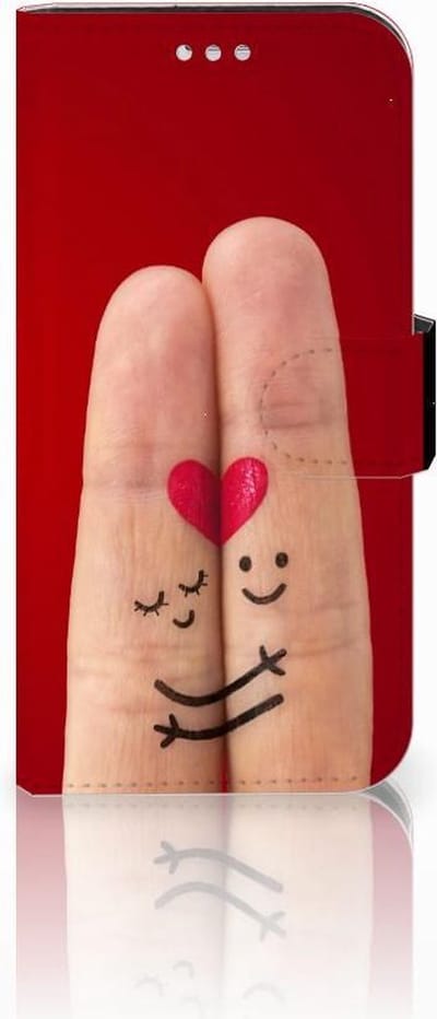 Samsung Galaxy S7 Wallet Case met Pasjes Liefde - Origineel Romantisch Cadeau