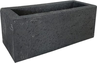 Fiora Block 50 x 20 x 20 cm tuintegel Antraciet per stuk Gardenlux