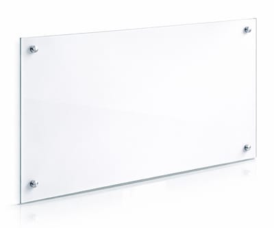 VCM Küchenrückwand Spritzschutz – ESG Hartglas 70 x 40 cm, Fliesenspiegel, Herdspritzschutz und Wandschutz für die Küche - Esilo