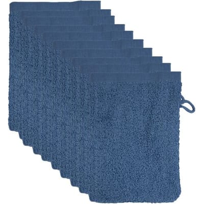 The One Towelling The One Washandjes Denim Faded - 10 stuks