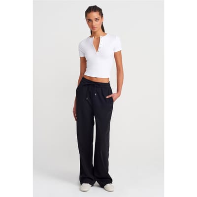 Wijde Crepe Broek