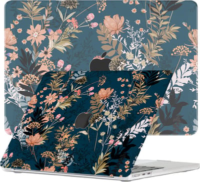 Lunso Geschikt voor MacBook Air 13 inch (2022-2026) cover hoes - case - Urban Park