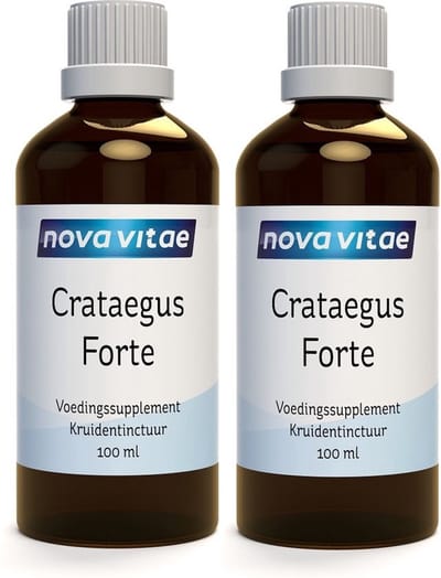 Nova Vitae - Meidoorn - Crataegus -Forte - Tinctuur - 200 ml