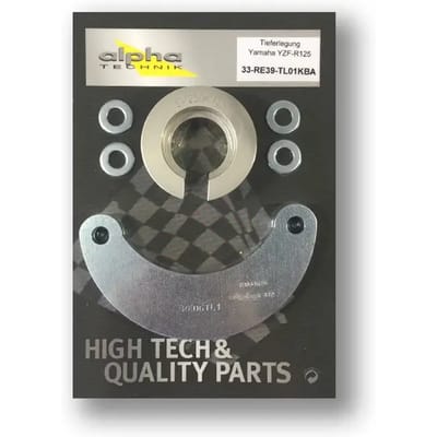 Verlagingsset Alpha Technik Yamaha YZF-R125/MT-125, Typ RE39