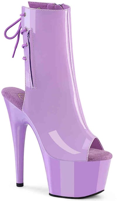 Pleaser - ADORE-1018 Plateau Laarzen - US 5 - 35 Shoes - Paars