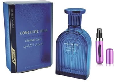 Omerta - Conclude Oud Eternal Glory - Eau de Toilette - 100 ml inclusief hervulbare tasverstuiver (willekeurige kleur)