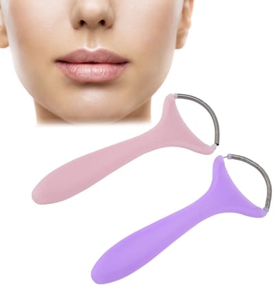 Allecto - Lente gezichtshaar - Gezichtshaarverwijderaar - Effectieve threading epilator - 2 stuks - Draagbare ontharing - Geschikt voor vrouwen - L...