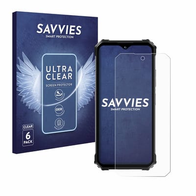 Savvies - Screenprotector voor Oukitel WP26 - Folie Beschermfolie transparant 6 Stuks
