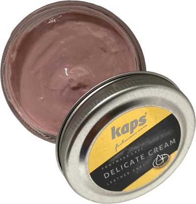 Kaps Schoencreme - schoensmeer - verzorgt het leer en geeft glans - (143) Licht Paars - 50ml