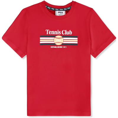 FILA Coltano Regular Graphic T-shirt True Red Maat: 86/92 | T-Shirts Outlet | Unisex | Rood
