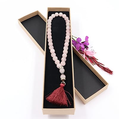 Tasbih Roze Kwarts