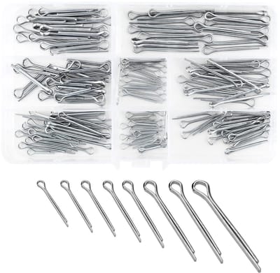 Solidchoice - Splintset van Roestvrij Staal, 160 Stuks