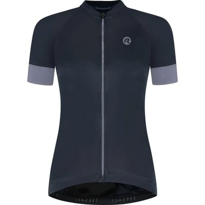 Rogelli Modesta Dames Fietsshirt - Korte mouw - Lange rits - Paars