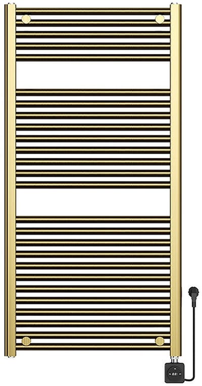 Wiesbaden Elara Elektrische Radiator Smart WiFi 118,5 x 60 cm - Messing