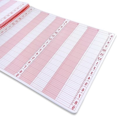 Afsprakenboek - Dagplanner Agenda - Afspraken Inplannen - Urenplan in 15 min - 41 x 35 cm - Zwart