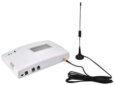Draadloze GSM Gateway voor Thuis met LCD Display - Quadband 850/900/1800/1900 - Ondersteunt Alarmsystemen